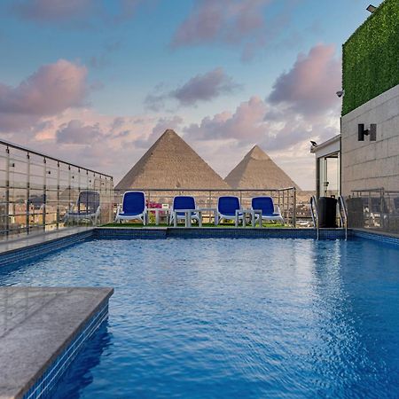 Gold'S Pyramids Hotel Al Kawm al Akhdar Bagian luar foto